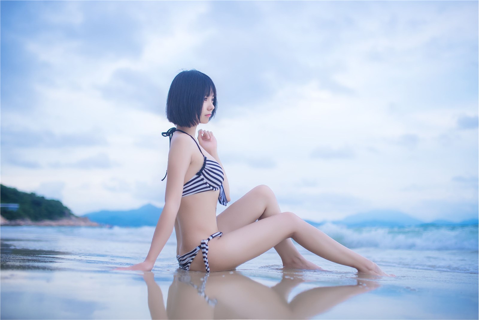 Platinum saki - water swimsuit show(6)